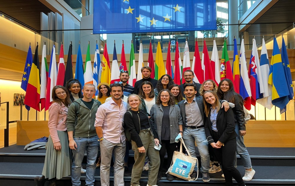 Evento Europeu da Juventude 2021: o Geoclube fez-se ouvir no Parlamento Europeu